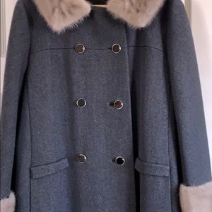 Kilpatrick’s Omaha. Vintage 1960s mink coat
